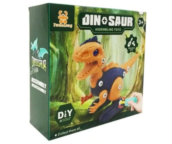 DIY Velociraptor dinozaur figurină poate fi înșurubat