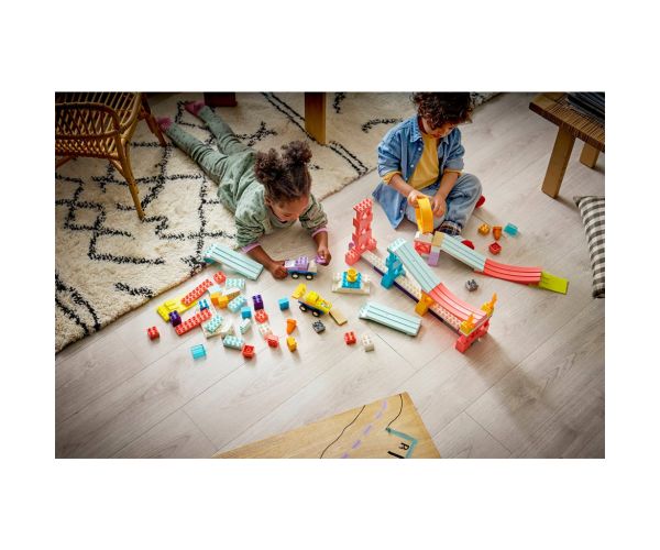 LEGO® DUPLO®: 3 în 1 săritori și vehicule creative (10478)