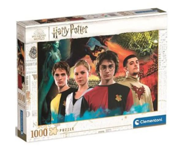 Harry Potter și concurenții Cupei 1000 bucăți puzzle - Clementoni