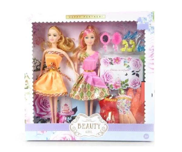 Beauty Girl Best Friends păpușă de modă set cu accesorii
