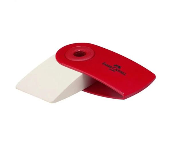 Faber-Castell: Sleeve mini radieră colorată