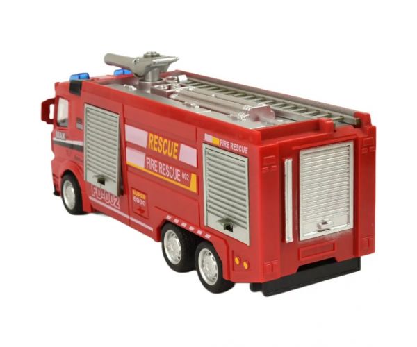 Fire Rescue: mașină de pompieri cu lumină și sunet în diverse versiuni 19cm 1bucată​