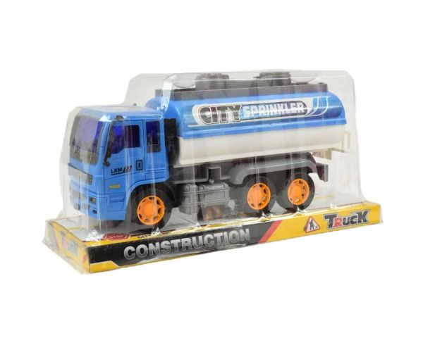 Construction Truck: Camion cisternă dimensiune 19 cm