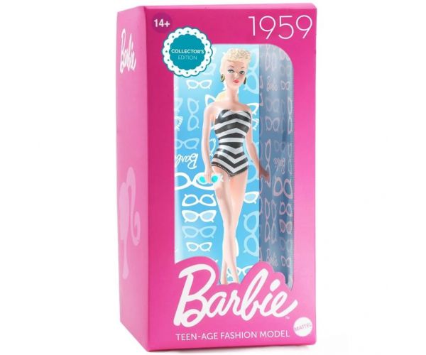 Barbie Teen-Age fashion model 1959 figură de colecție 15cm