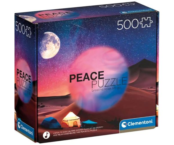 Vis de noapte înstelată puzzle 500 de piese - Clementoni