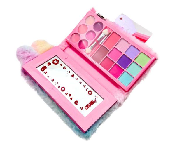 Canenco: Creează‑l! Set de machiaj pufos cu închidere magnetică
