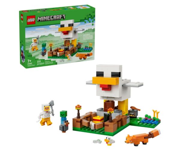 LEGO® Minecraft: Ferma de pui (21585)