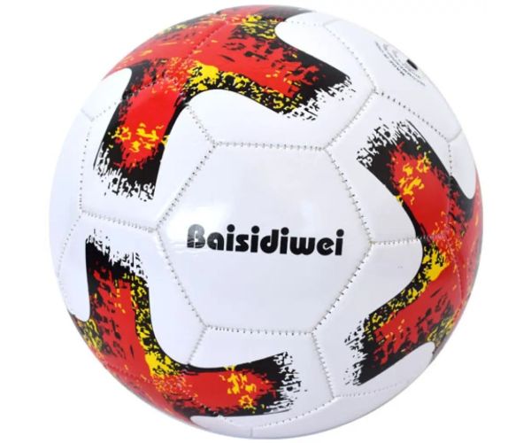 Piele artificială minge de fotbal cu model cruce 23cm