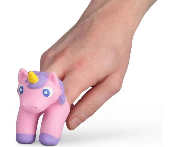 Păpușă deget unicorn în mai multe variante 1 buc.