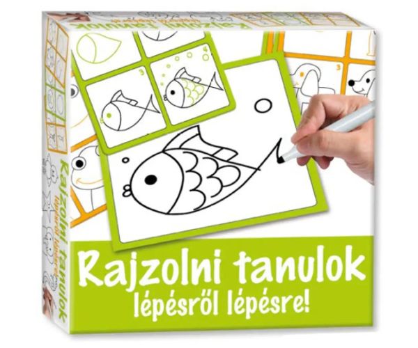 Învăţ să desenez animale jucărie educativă
