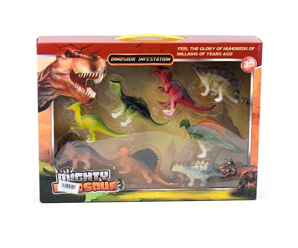 8db-os dinoszaurusz figura szett