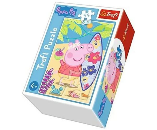 Cele mai bune zile al lui Peppa 54 bucăți mini puzzle 4 variante - Trefl