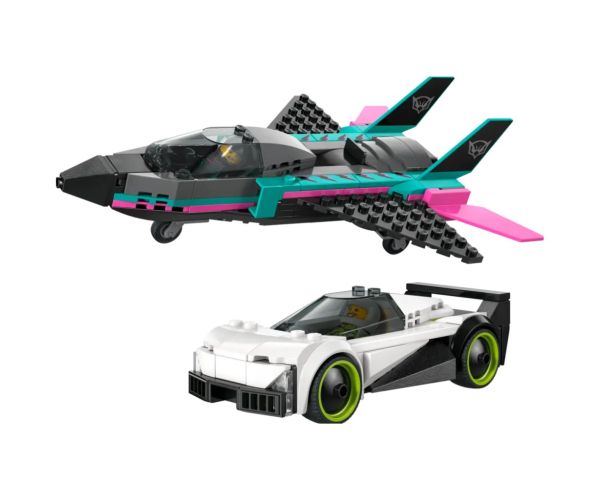 LEGO® City: Avion vs. mașină (60489)