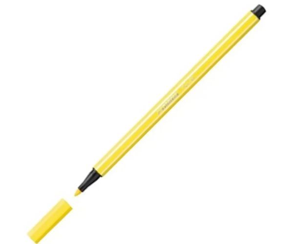 Stabilo: Pen 68 culoare galben lămâie 1mm