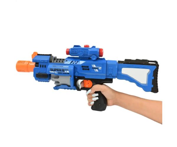 Rapid Launcher: Pistol electric cu burete cu 20 de cartușe 49cm