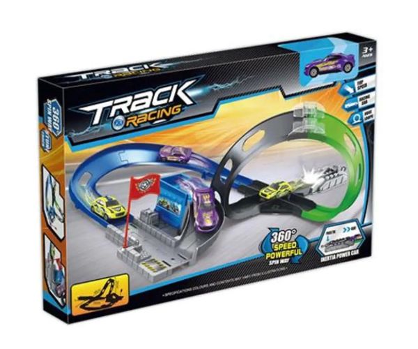 Track Racing pistă de curse cu buclă și mașinuță
