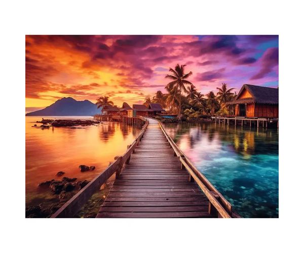 Puzzle insula paradisiacă 1000 de piese – Trefl