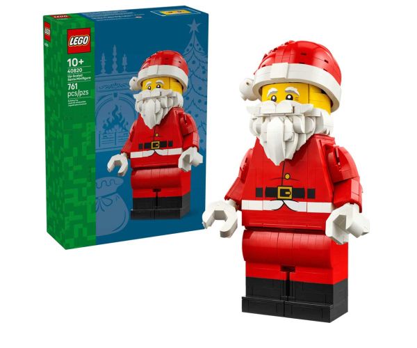 LEGO®: Figurina de Crăciun Moș Crăciun de mari dimensiuni (40820)