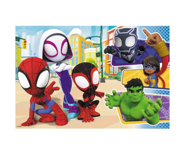 Spider-Man și prietenii 24 bucăți Maxi puzzle - Trefl