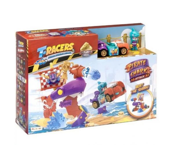 T-Racers: Atacul piraților cu rechini set de joacă