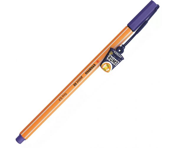 Stabilo: K-Pop Demonii Vânătorii Point 88 violet marker cu decorare Rumi 0,4mm