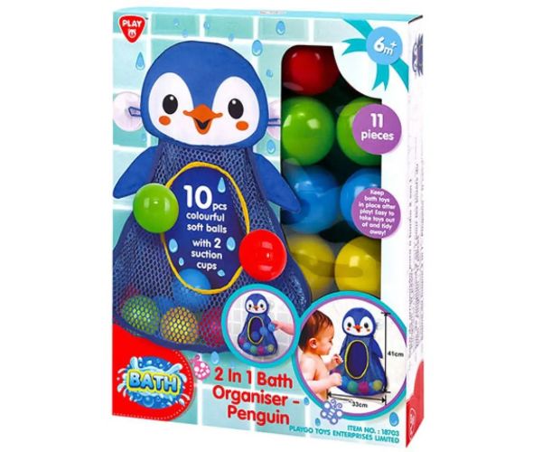 Playgo: Pinguin jucărie de baie