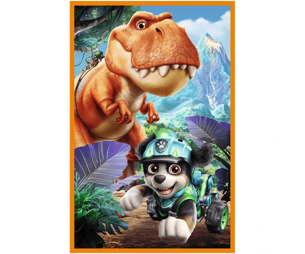 Patrula Câinilor Insula Dinozaurilor - 3 x 80 de piese puzzle - Trefl