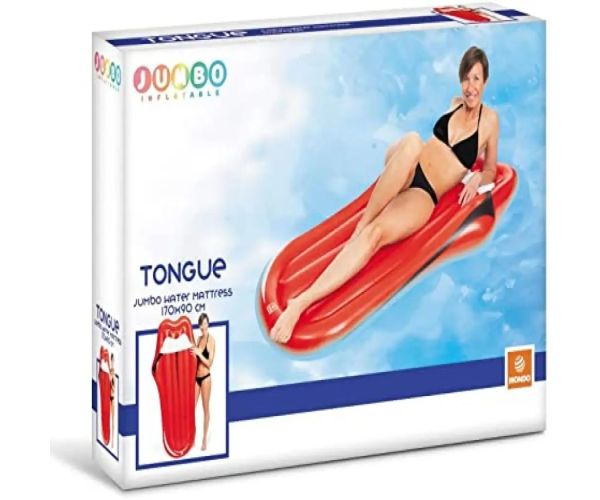 Jumbo Limbă saltea gonflabilă 90x170cm - Mondo Toys