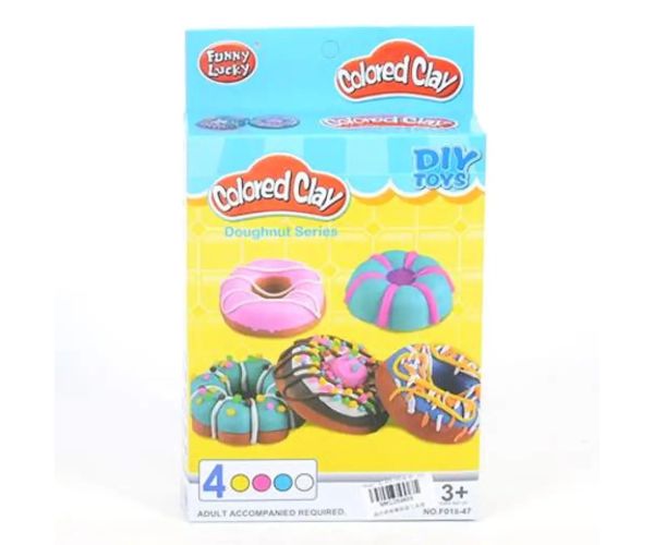 Funny Lucky set de plastilină donut