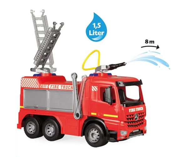LENA: Mercedes-Bens Arocs mașină de pompieri uriașă 65cm