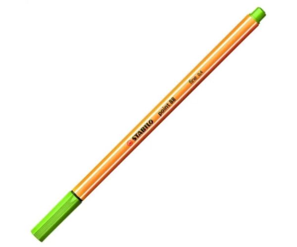 Stabilo: Point 88 verde măr 0,4 mm culoare