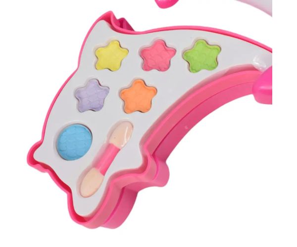 Fashion Make Up: Set palete de machiaj cu două niveluri în formă de delfin