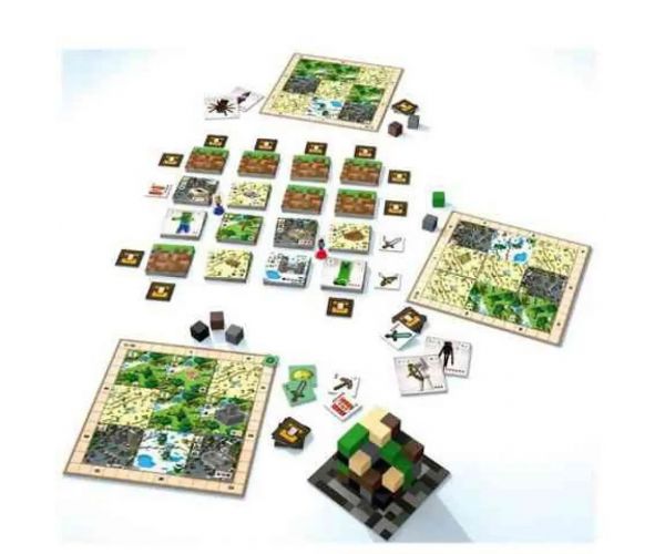 Minecraft: Builders & Boimes joc de societate - Ravensburger (limba maghiară)