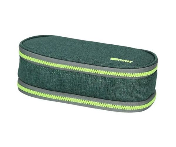 Spirit: penar oval de culorea verde deschis și închis 23x10cm