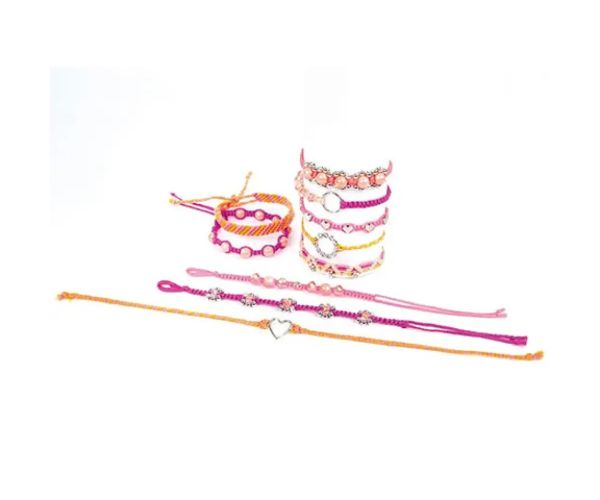 Make It Real realizare de bijuterii, brățări de prietenie macrame