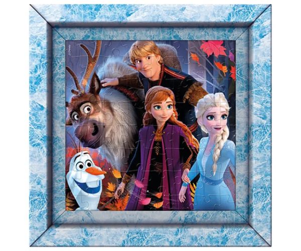 Frozen 2 puzzle 60 bucăți cu ramă - Clementoni