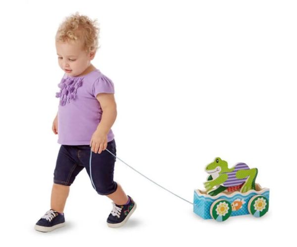 Jucărie creativă concurs de broască lemn - Melissa & Doug