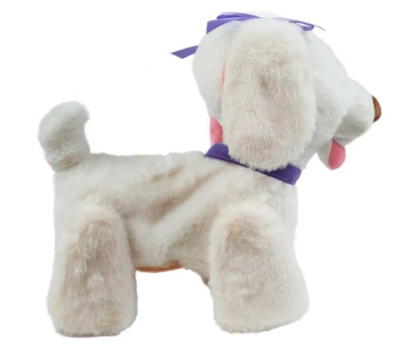 RC Cute Pet: câine interactiv de pluș Labrador cu telecomandă și accesorii 2.4GHz 40cm
