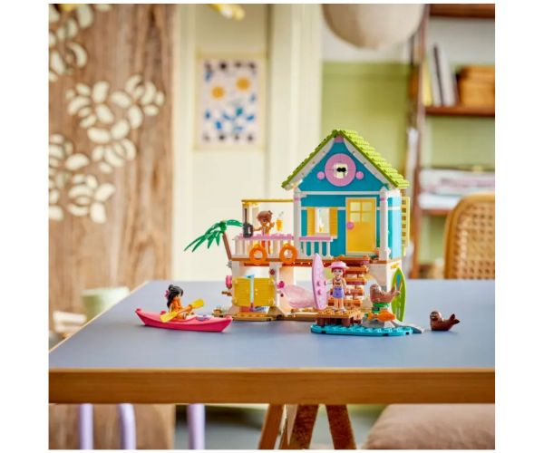 LEGO® Friends: Casă pe plajă cu foci (42699)