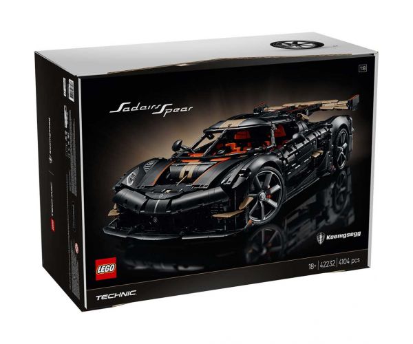 LEGO® Technic: Koenigsegg Sadairs Spear supercar (42232)