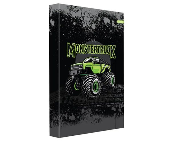 Spirit: Monster Truck mapă pentru caiete cu elastic mărimea A4