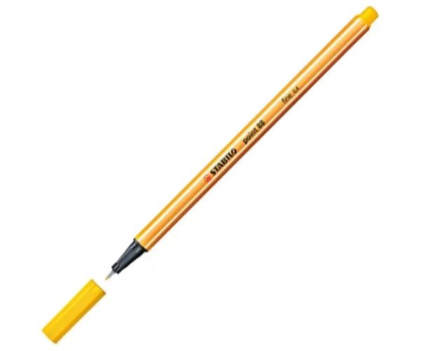 Stabilo: Point 88 galben lămâie 0,4mm