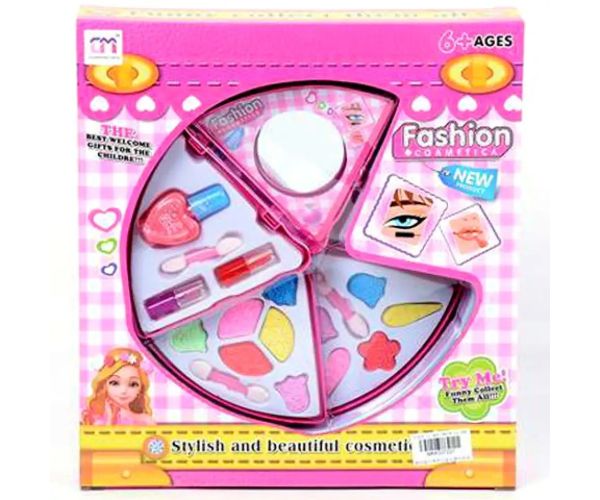 Set de machiaj care se deschide cu oglindă