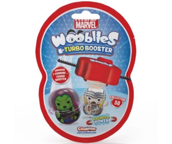 Wooblies Marvel pachet surpriză cu lansator 1 bucată