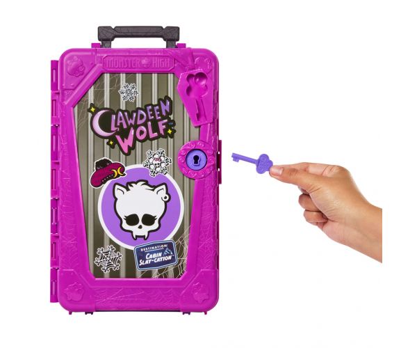 Monster High Prieteni Monstruoși Secrete - Adăpost Groaznic - Clawdeen Wolf - Mattel