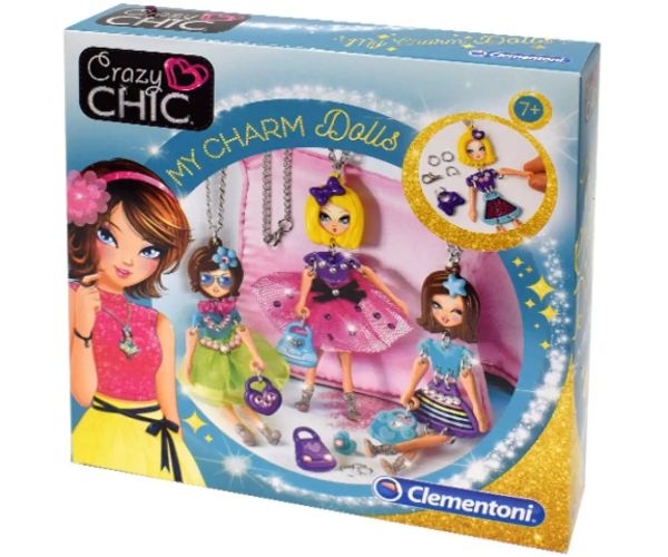 Crazy Chic My Charm set de făcut medalioane - Clementoni