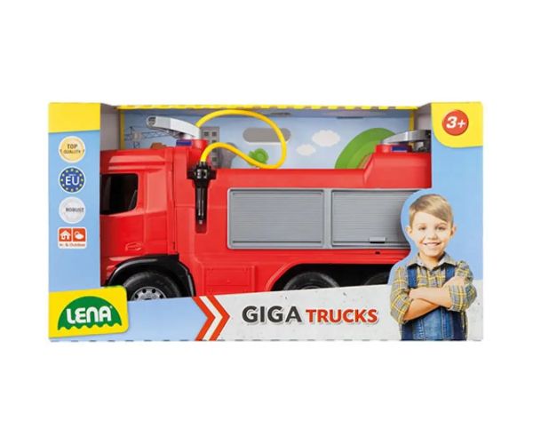 LENA: Mercedes-Bens Arocs mașină de pompieri uriașă 65cm