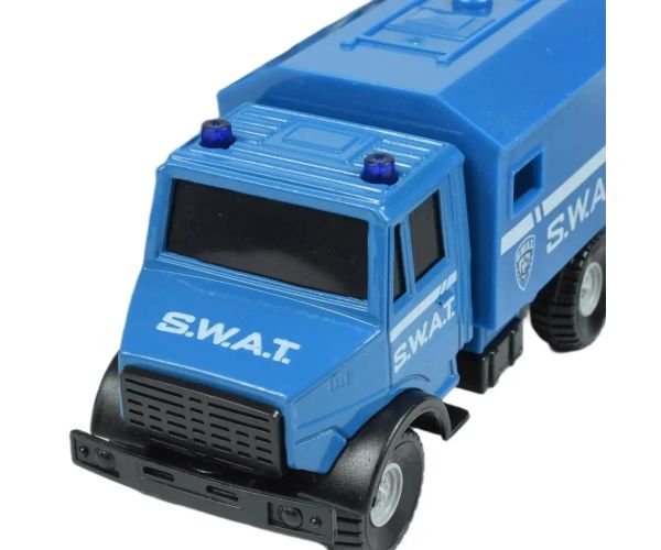 Die-Cast: Set mașină de poliție uriaș cu accesorii