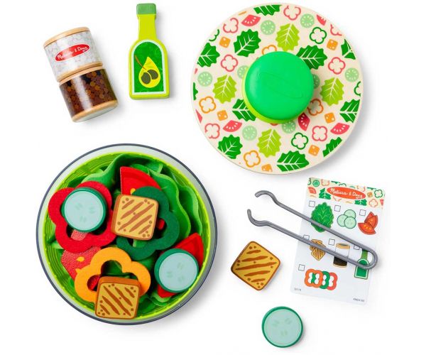 Melissa&Doug: Set de joc cu salată tăiată - Spin Master