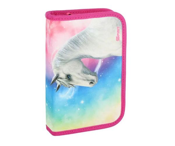 Spirit: Magical Horse 5 bucăți set rucsac pentru școală cu accesorii și lumini LED